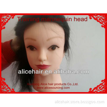 Wholesale price human hair styling training head